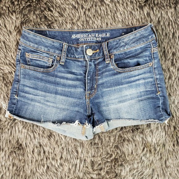 American Eagle Outfitters Pants - American Eagle SHORTIE Cutoff Jean Shorts